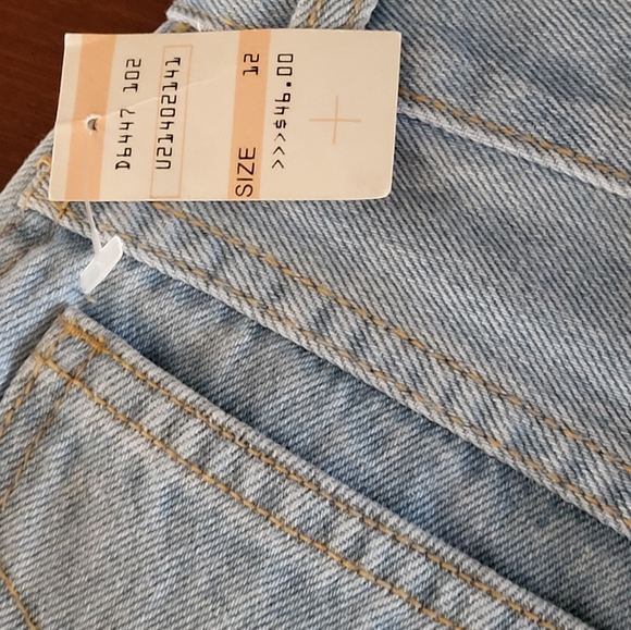 Monique vintage 90s high-waisted straight leg jeans size 12 - Picture 8 of 8